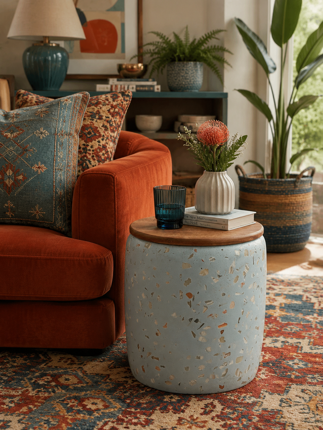 Cleo Table Terrazzo